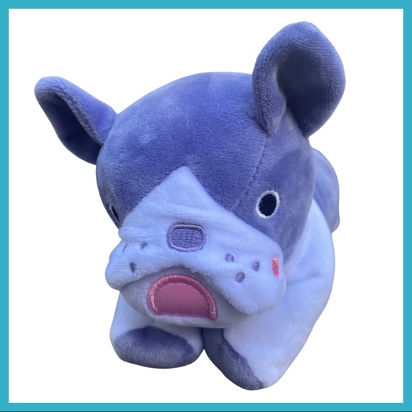 NWOT Purple Pug Plush Bag - Picture 2 of 7